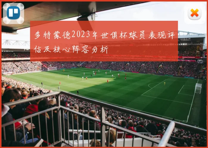 多特蒙德2023年世俱杯球员表现评估及核心阵容分析